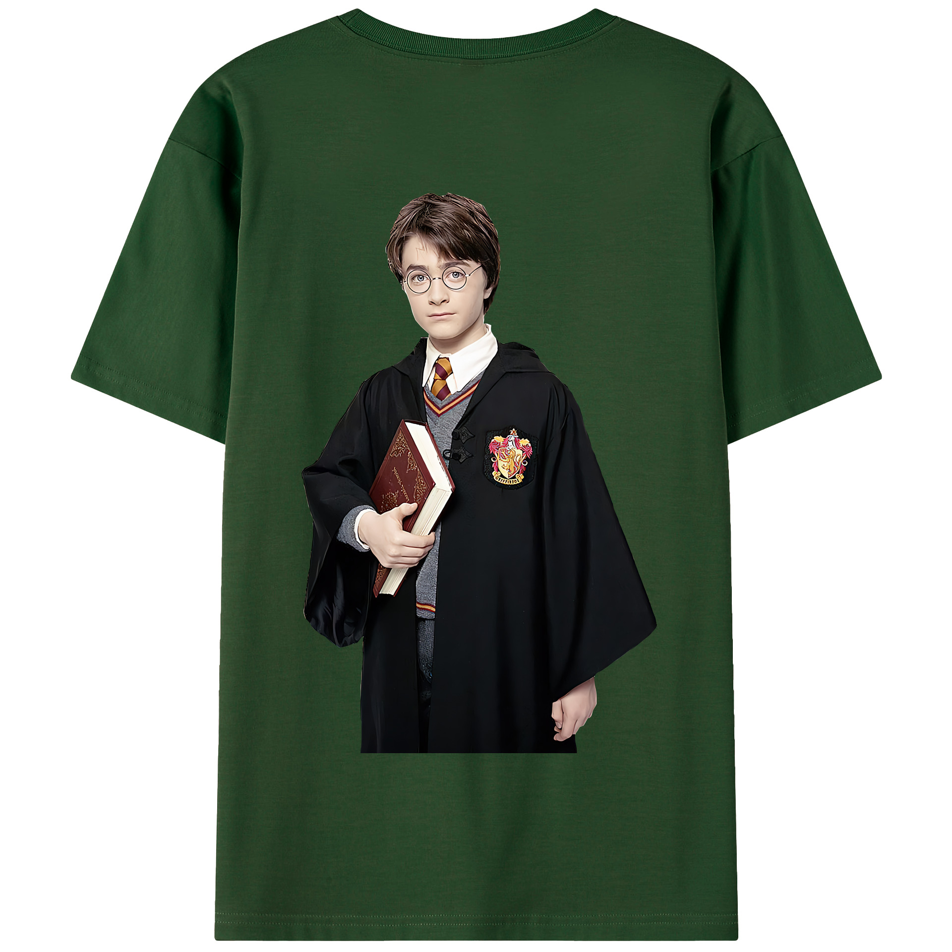 （画像用） Harry Potter ハリー・ポッターシリーズ 綿100％半袖Tシャツ（背面プリント）